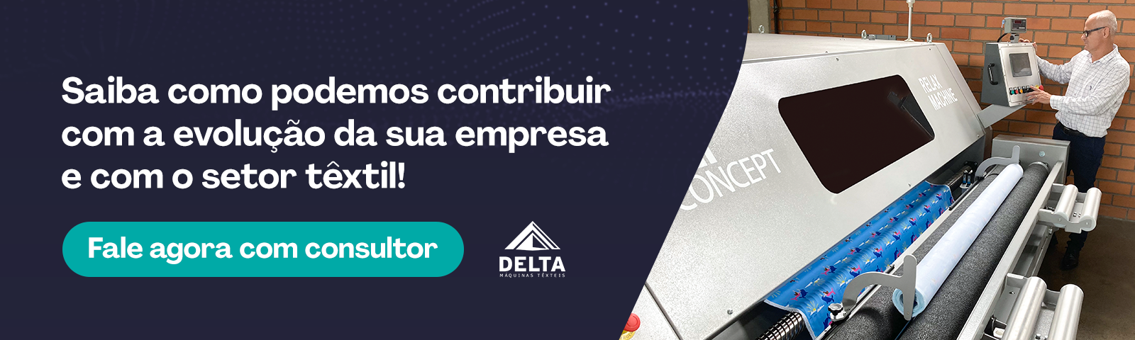 Find out how Delta can contribute to the evolution of the company and the textile sector: click and talk to the consultant now!