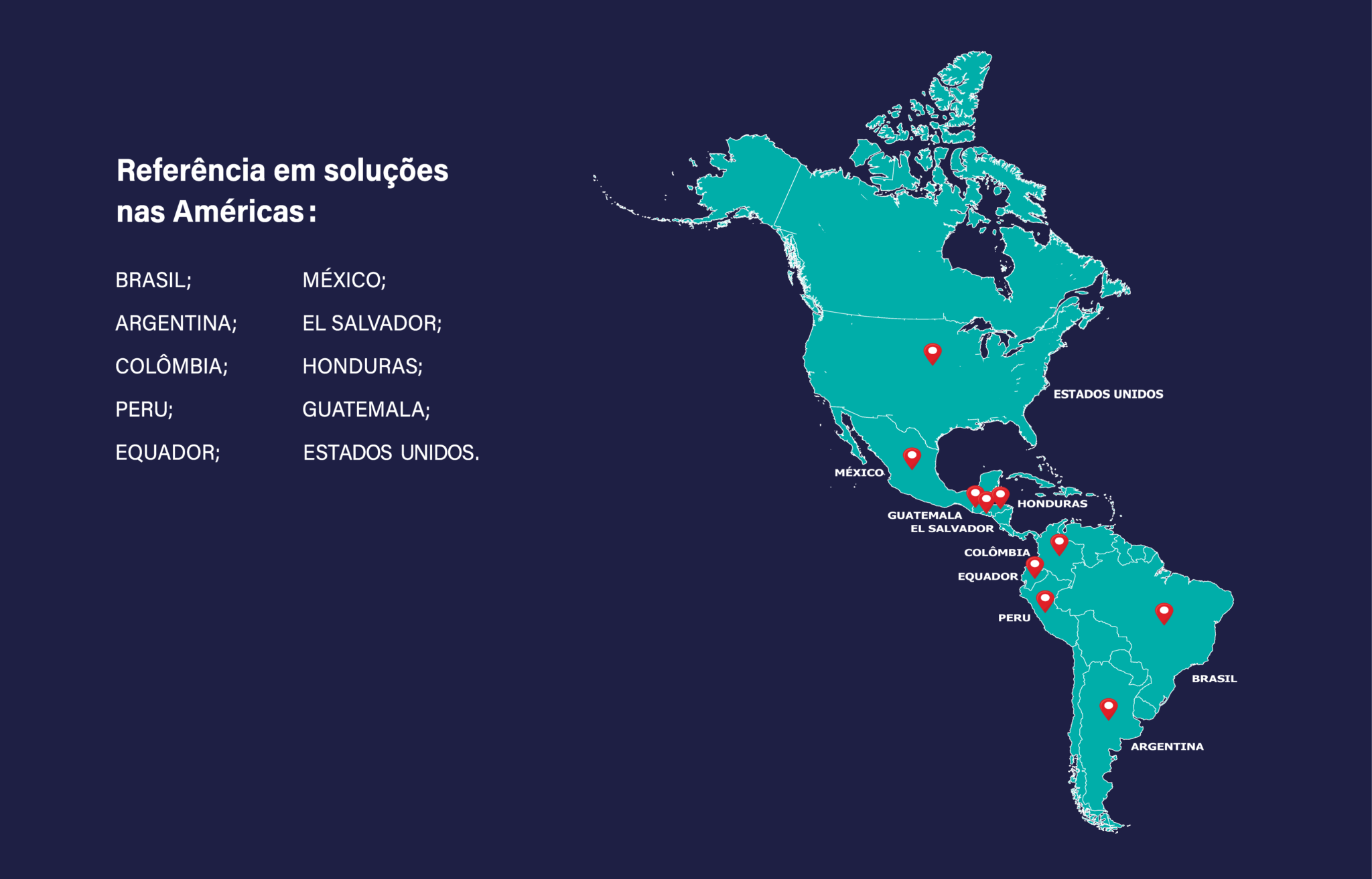 mapa das américas 01