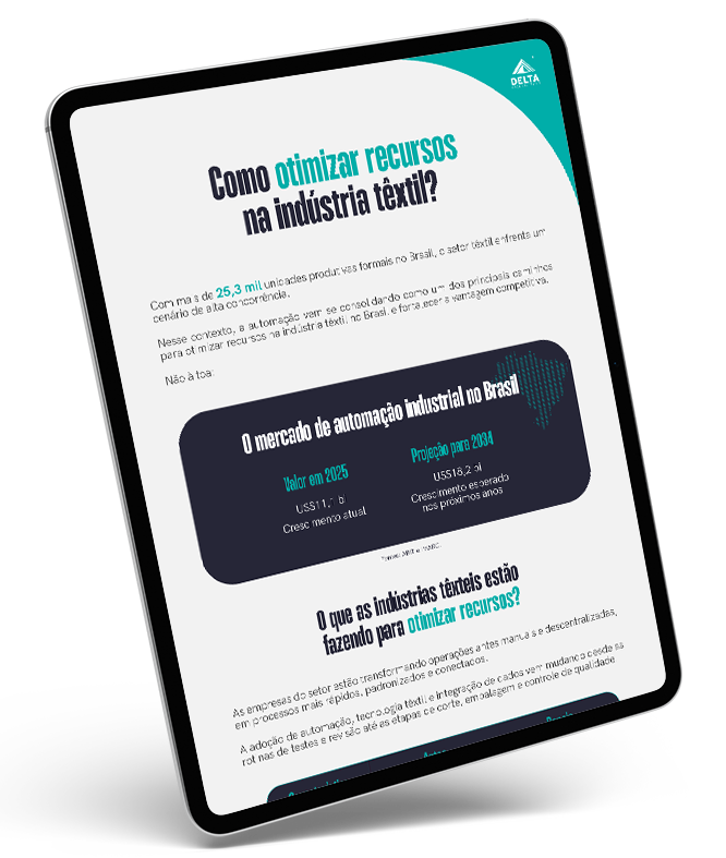 delta [mockup] infográfico como otimizar recursos